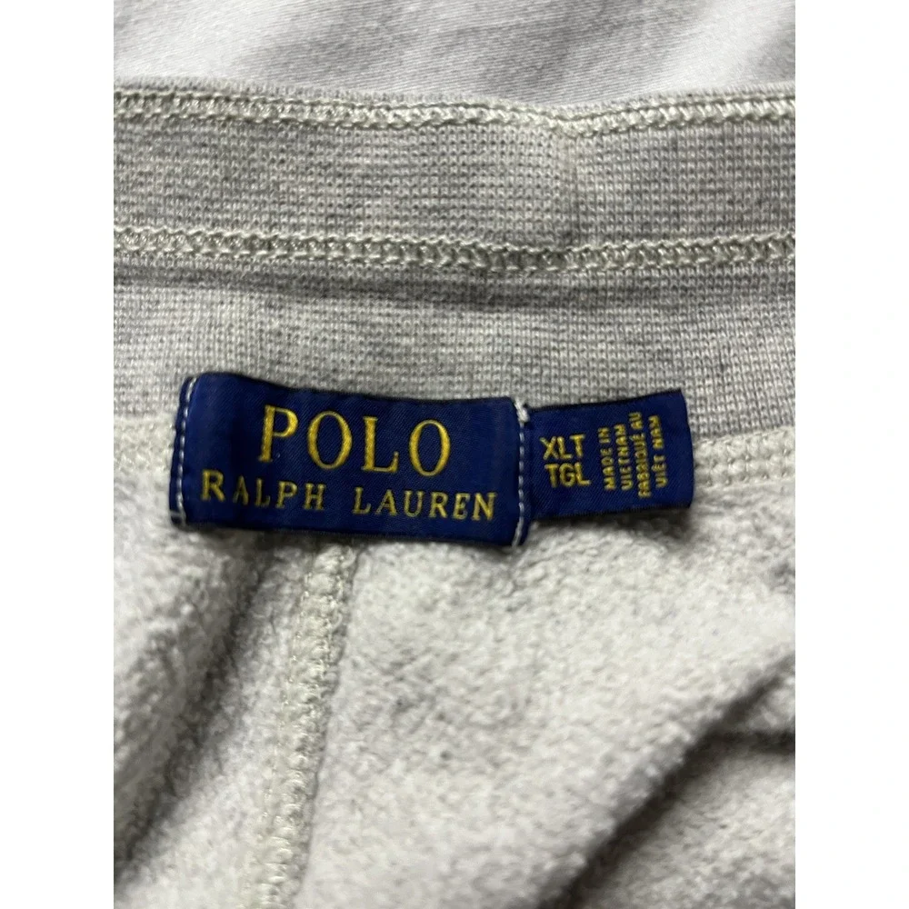 Polo Ralph Lauren Joggers Pants Men's XLT Gray Athletic NO Drawstring